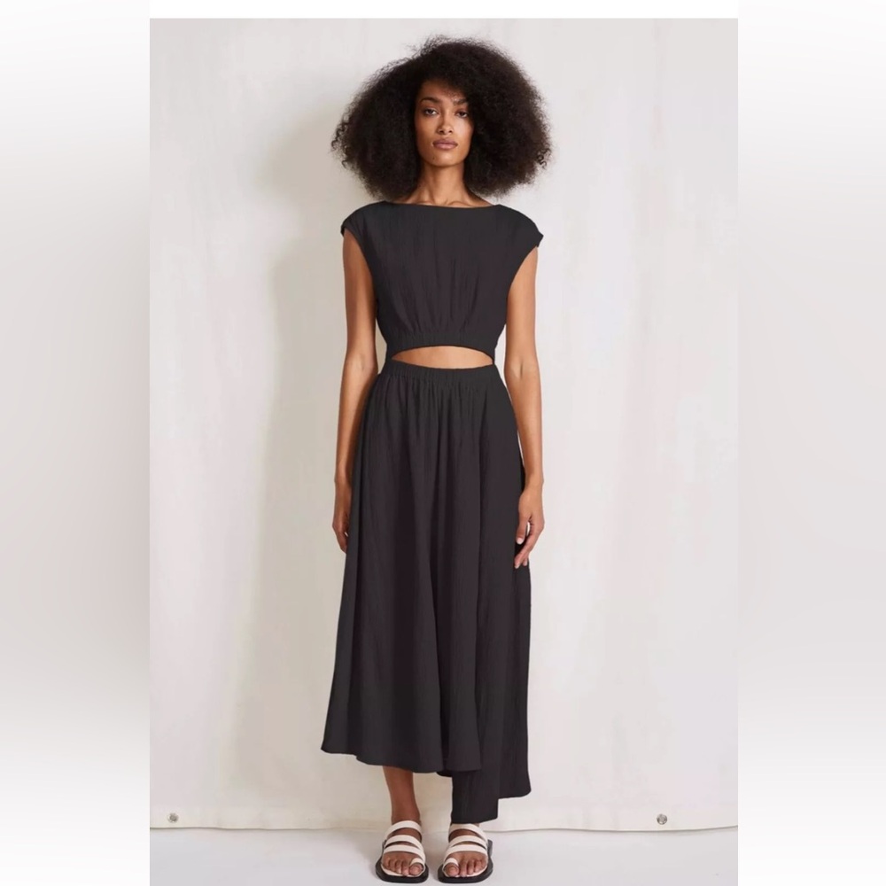 Apiece Apart Marietta Lightweight Midriff Baring Dress